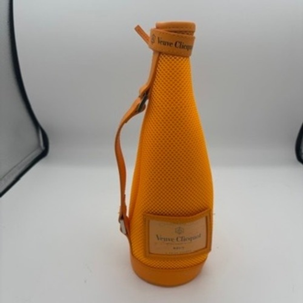 Veuve Clicquot Champagne Bottle Carrier Bag Orange Insulated Tote